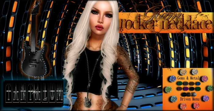 ~Tantalum~ Glam Rocker Necklace