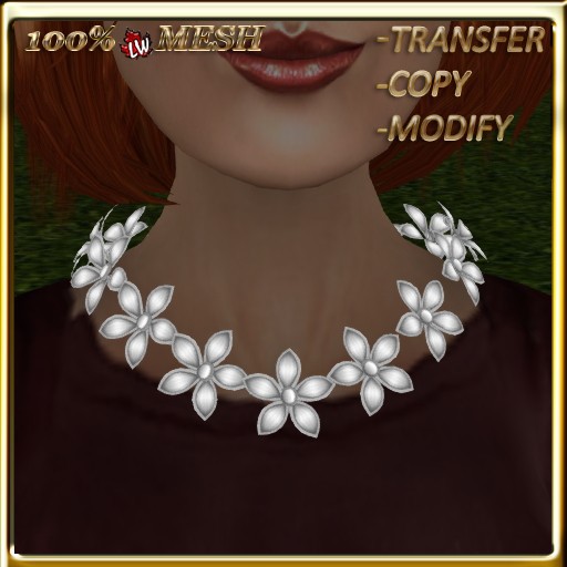 LW_ Boxed Mesh Lily Jewelry Set - Black Red