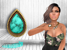 AURORA - Gold Rainless Ring - Mint