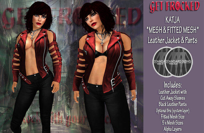 KRISTA *MESH* Evening Gown RED