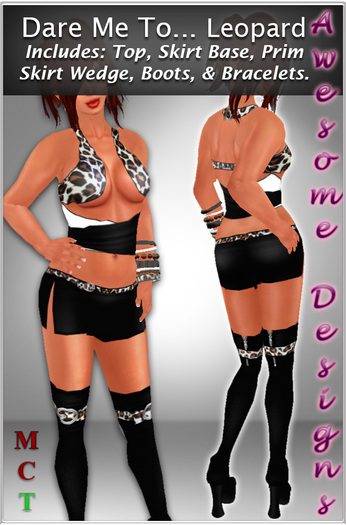 *Awesome Designs Dare Me To...  Leopard