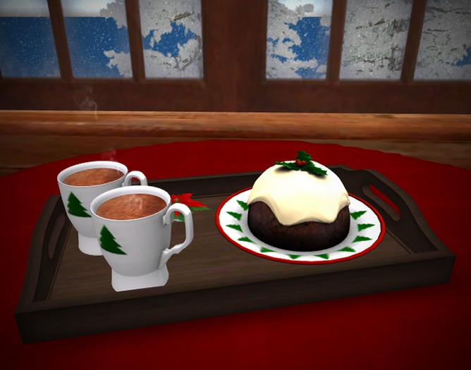 Christmas Hot Chocolate Tray