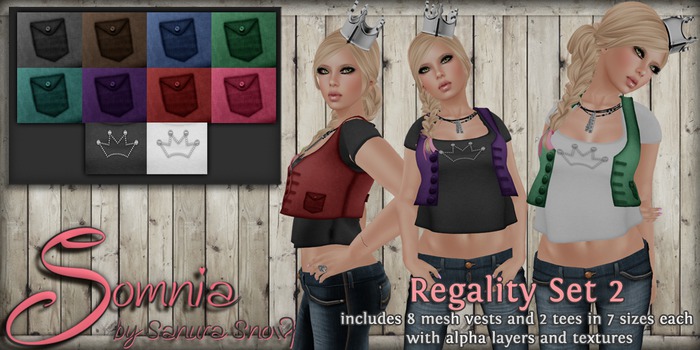 .: Somnia :. Regality Set 2 {Crated}