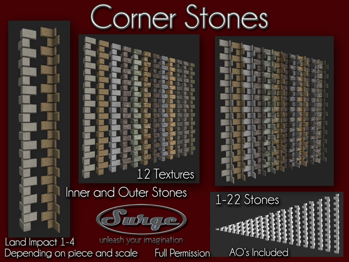 Mesh Corner Stones