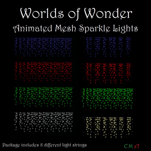 Mesh Animated Sparkle Lights