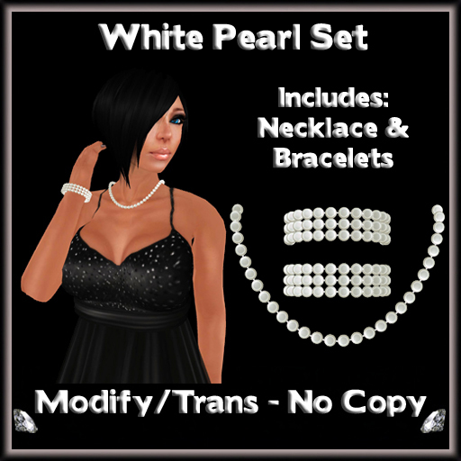 *ICED* White Pearl Set (AD)