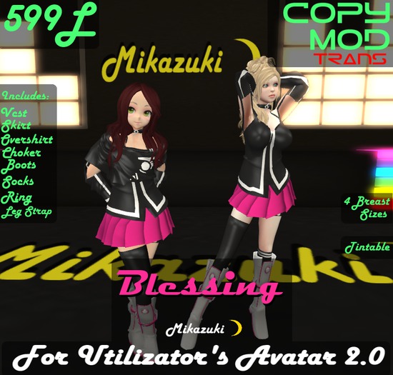 [Mika] Blessing Complete Outfit