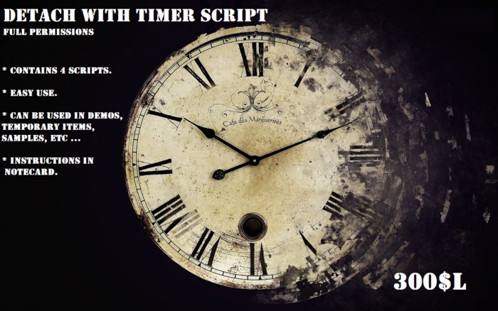 [MODE WEAPONS]Detach With Timer Script (BOX)