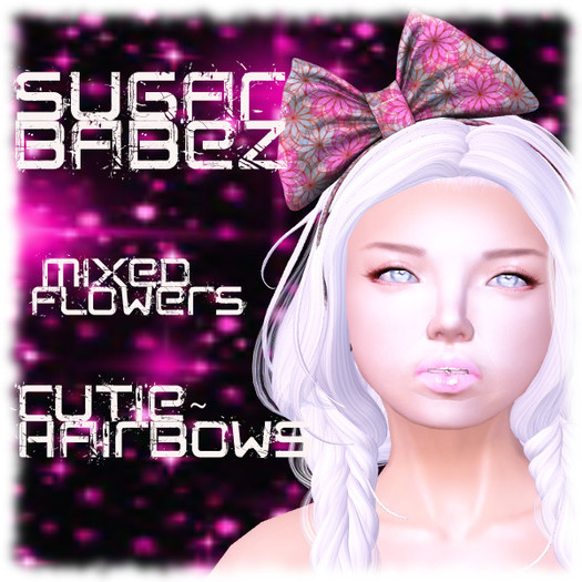 *SUGAR~BABEZ*~Cutie Hair Bows~Mixed Flowers