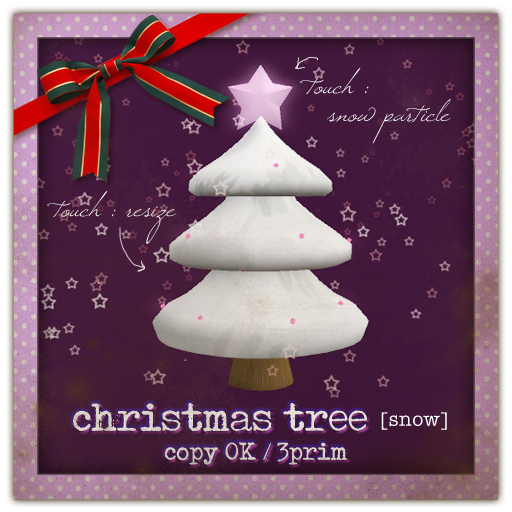 capriccio - Christmas tree [snow]