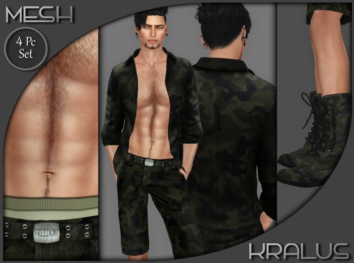 ::KRALUS:: Mesh : Zak : Camo