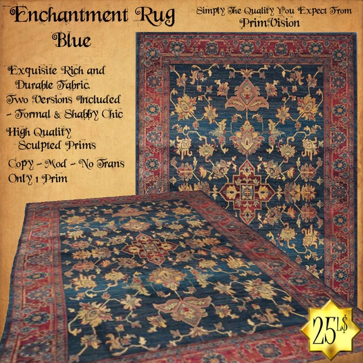 *PV* Enchantment Rug - Marine Blue