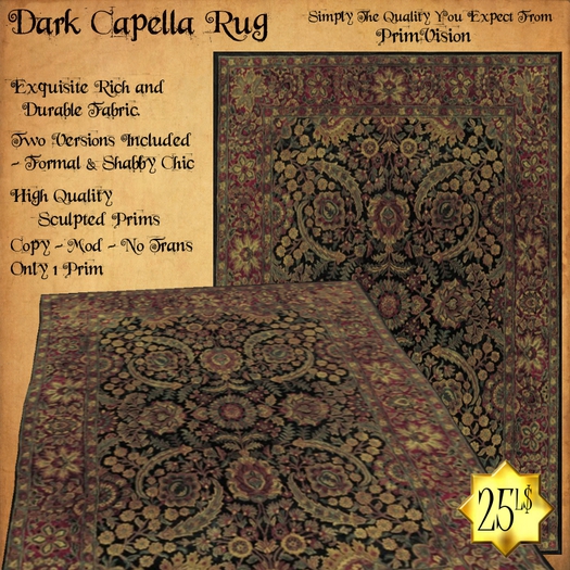 *PV* Dark Capella Rug