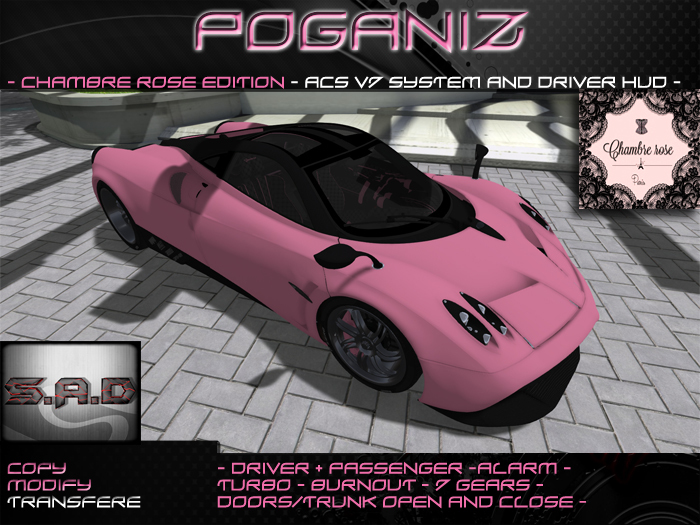 .:S.A.D:. Poganiz Chambre Rose Edition