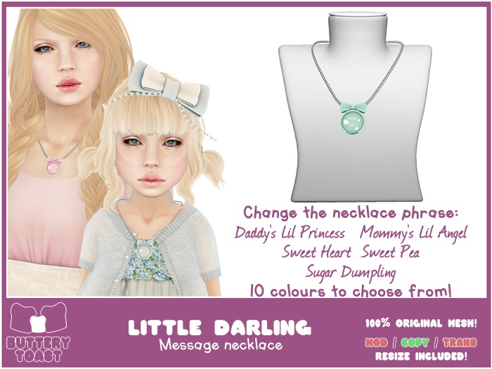 -Buttery Toast- Little Darling - Teal