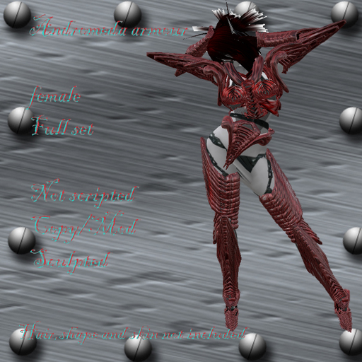 Andromeda ladies armour