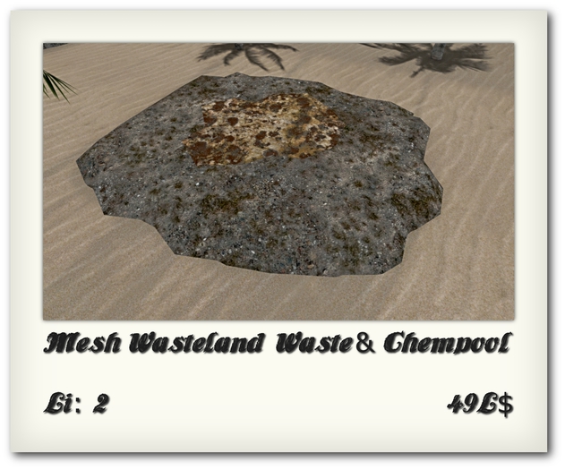 "M" Mesh Inside "M" Wasteland Nuclear Chempool