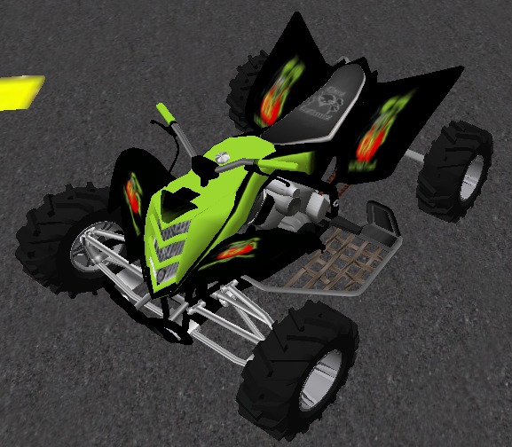 Crossfire Custom's "Rat Fink Quad" Boxed