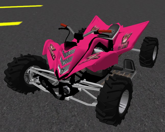 Crossfire Custom's "Pink Panther Quad" Boxed
