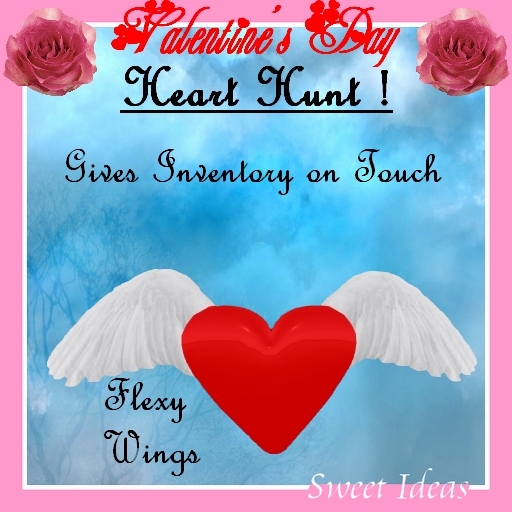 Sweet Ideas * Valentine Winged Heart Hunt (Touch)- Boxed