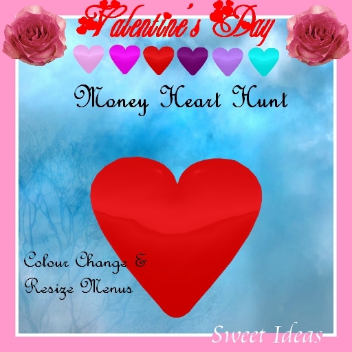 Sweet Ideas * Valentine Money Heart Hunt (Boxed)