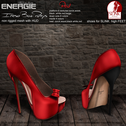 ..::Energie::..  Inesa Pumps Red BAG