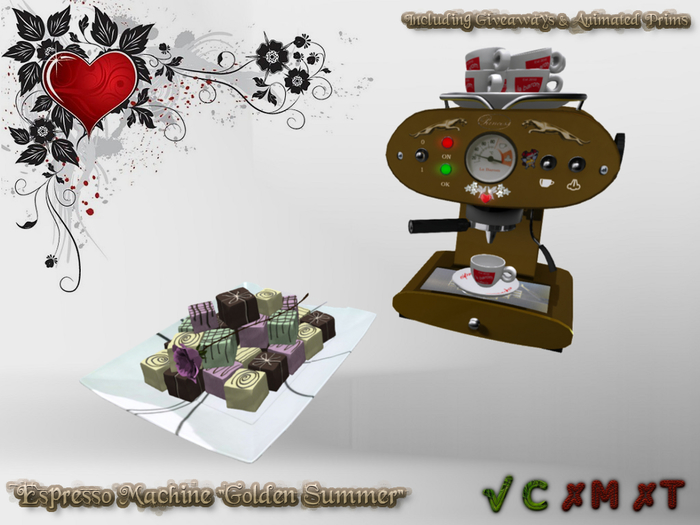 Espresso Machine "Golden Summer"