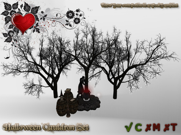 Halloween Witch Cauldron Set