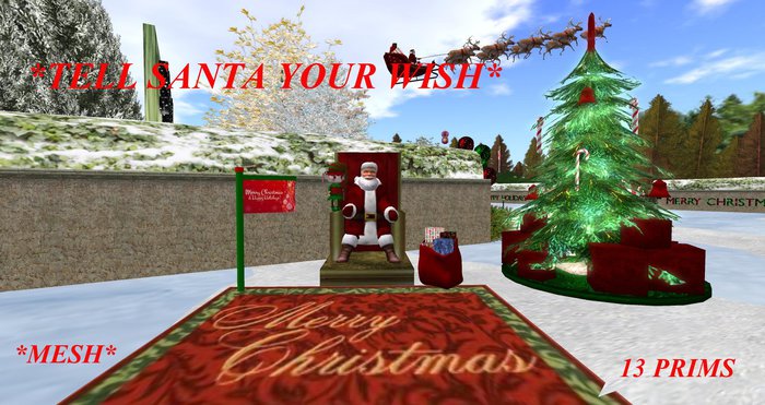 *TELL SANTA YOUR WISH*