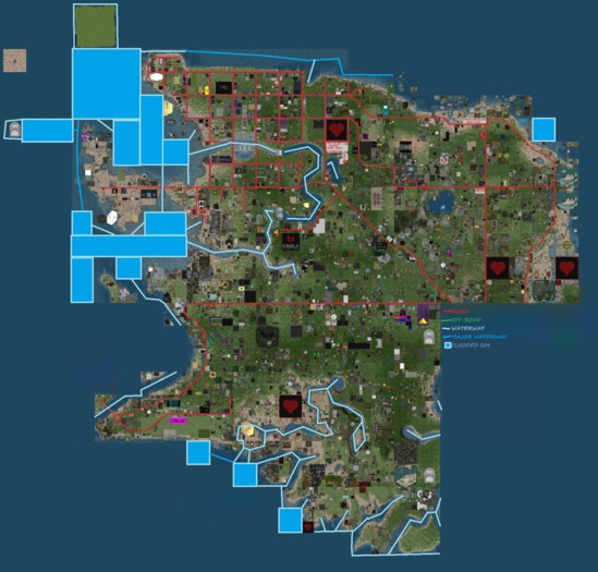Zindra Map