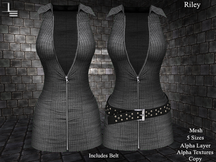 DE Designs - Riley - Grey Sweater