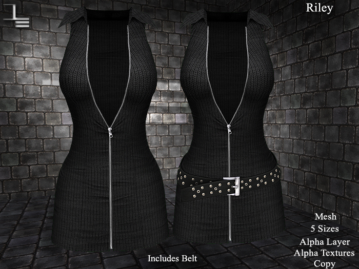 DE Designs - Riley - Black Sweater
