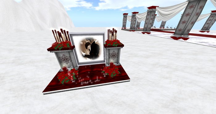 {HC}Christmas Invite/Decor - Red