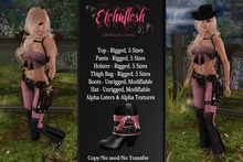 [Etchaflesh] Delta Dawn Outlaw Outfit
