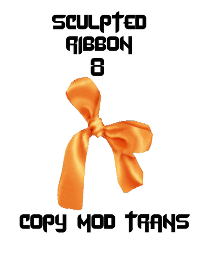 *SW* Sculpted Accessory Bow / Ribbon 08