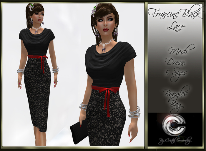 FRANCINE IN BLACK LACE