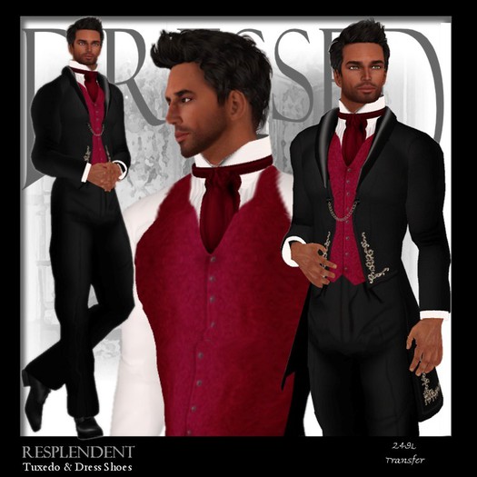 ::DBL:: Resplendent Tuxedo ~ Aubergine