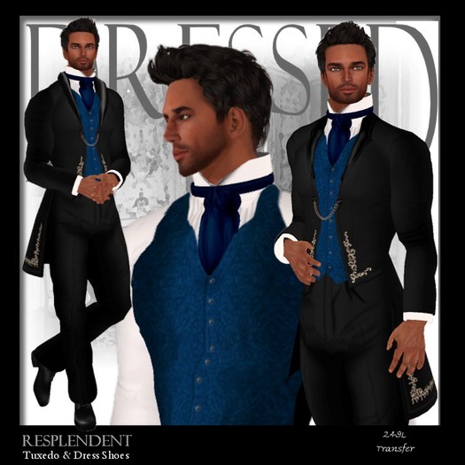 ::DBL:: Resplendent Tuxedo ~ Bleu (Classic Body)