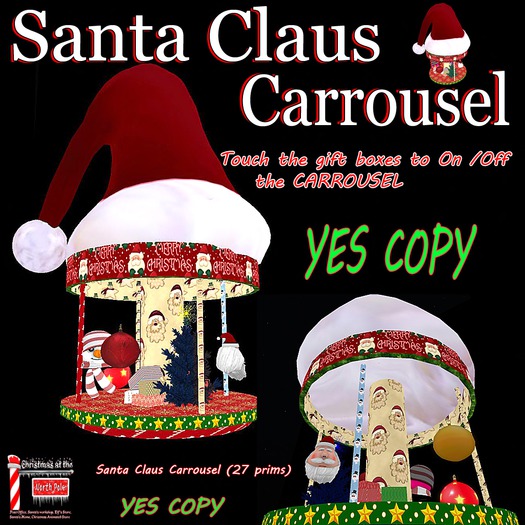 Santa Claus CARROUSEL - box