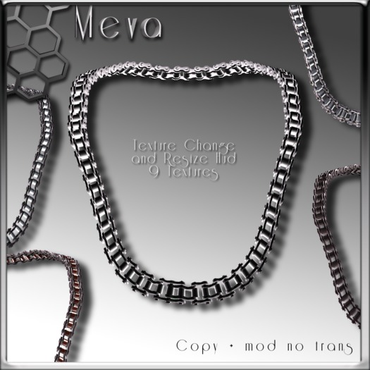 Meva Big Necklace Horn Box V3