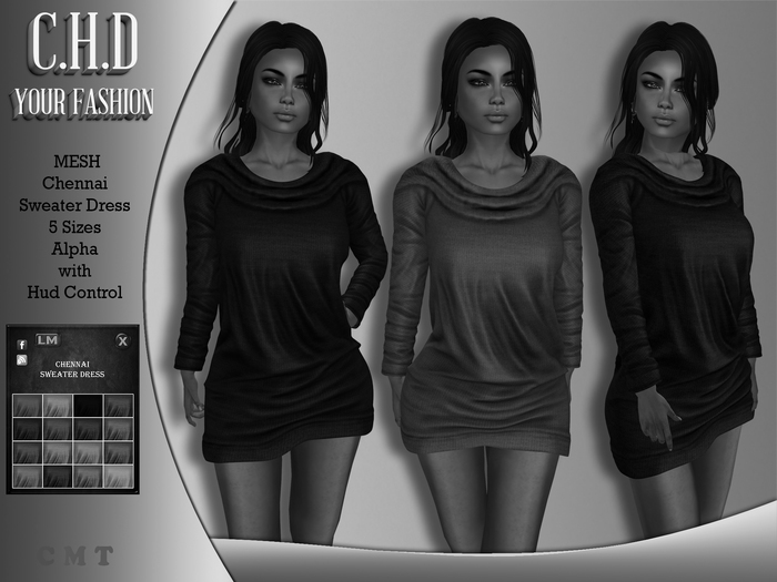 Demo [C.H.D] Chennai Sweater Dress