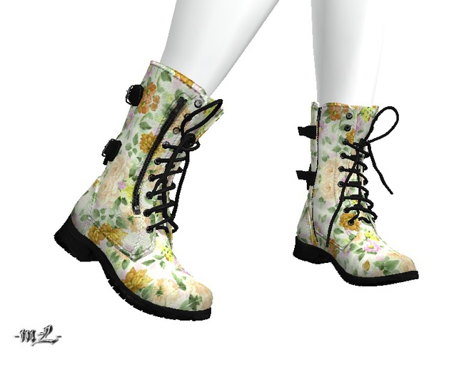 -mL- Natalia Boots - Yellow