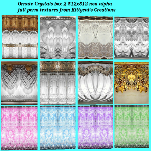 Ornate crystal textures 2 box