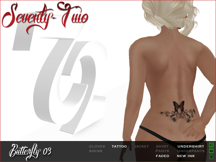 TinK - Butterfly 03 Tattoo