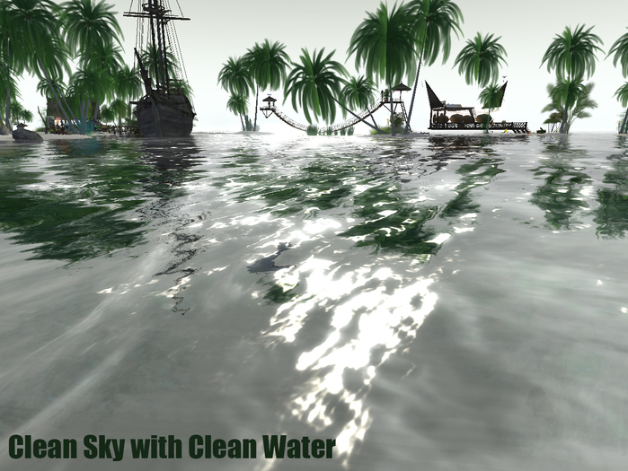 Clean Sky with Clean Water [windlight]