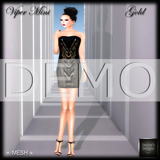 SAS - DEMO Viper Mini Dress (Mesh)