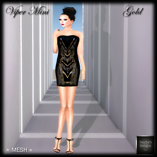 SAS - Mercedes White Dress (Mesh)