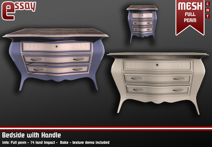 [E] Top Bedside & Handle