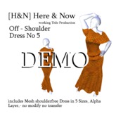 [H&N]Off Shoulder Dress No 1