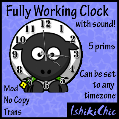 >IC< Sheep Clock - Fully Working